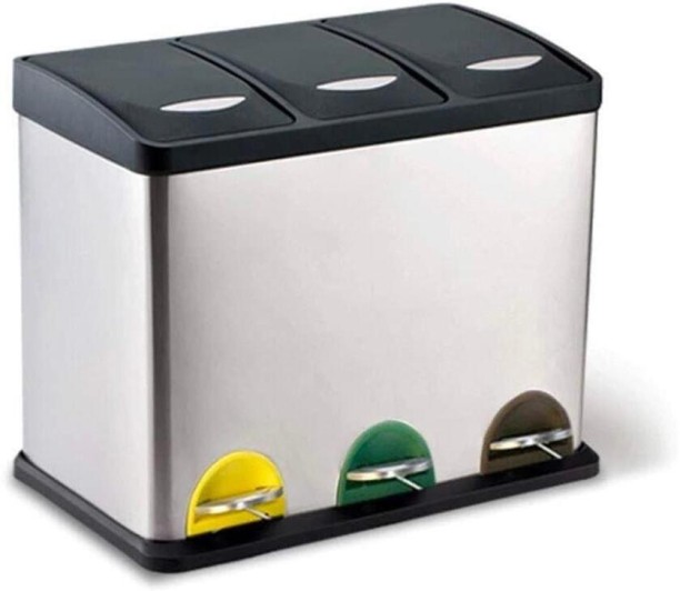Generic Kitchen Pedal Stainless Steel Dustbin