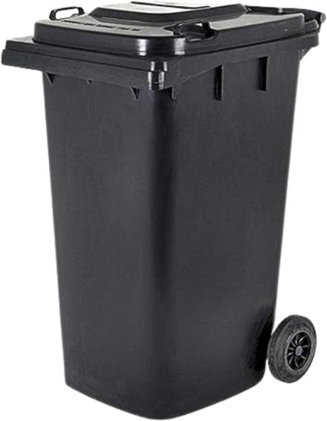 Generic 240 Litre Wheelie Plastic Dustbin