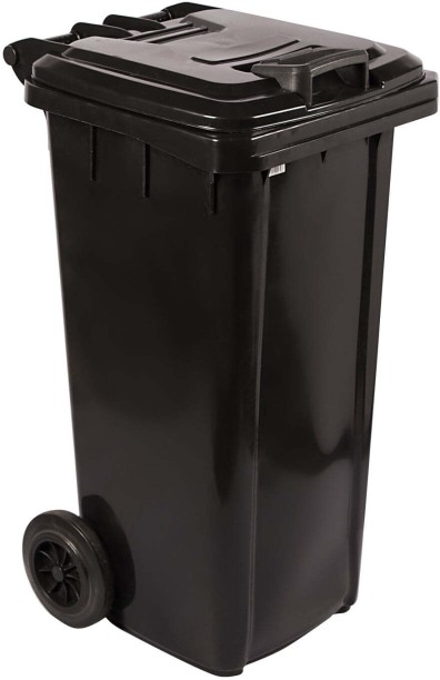 Pride Wheelie Bin Plastic Dustbin