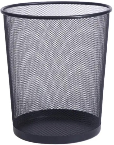 Generic small size dustbin basket wire mesh metal trash can high quality indoor waste recycling paper bins Steel Dustbin