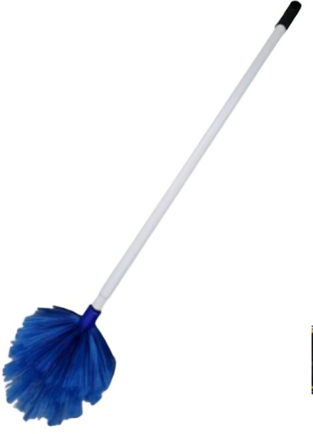 Better Buys Blue Flick Flexible 1.5m Extendable Length Handle Wet and Dry Duster