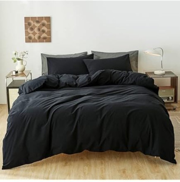 SMTE Queen Polyester Duvet Cover