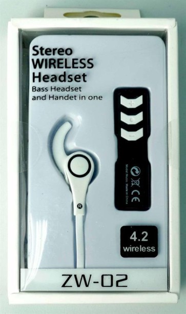 Geeko ZW-02-WHT Over The Head Foldable Ear Muff