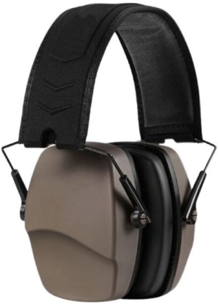 Kuvut Passive Earmuffs Over The Head Foldable Cushion padded Headband Ear Muff