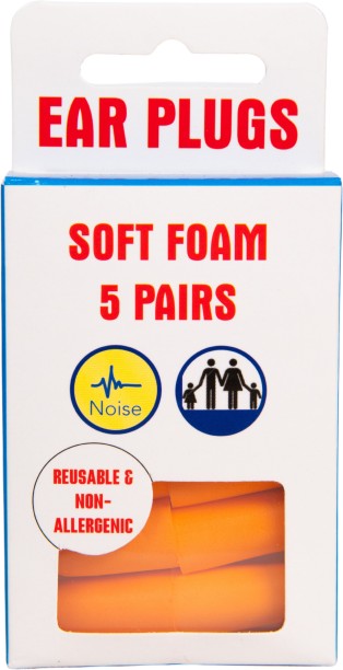 Econo Soft Foam Earplugs Behind The Head Ear Muff
