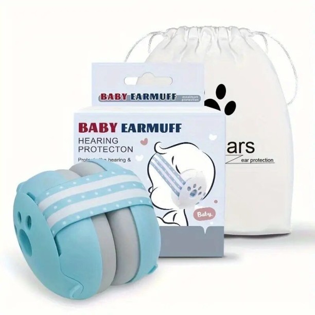 Baby Earmuffs Ear Protection For Babies And Toddlers Up To 36 Months Over The Head Foldable Ear Muff