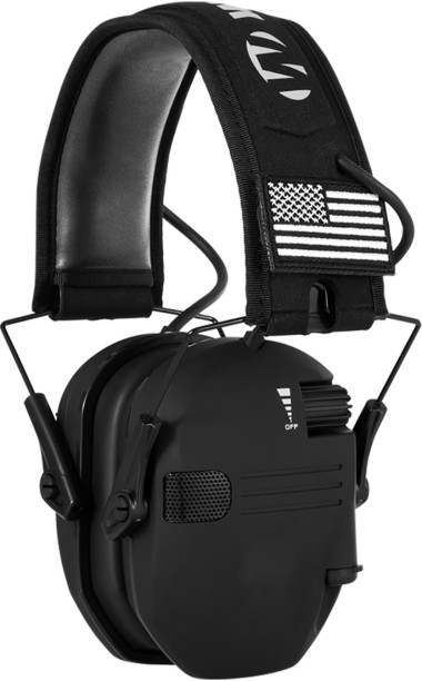 finevr Gun Range Hearing Protection Muffs Helmet Mount Foldable Cushion padded Headband Ear Muff