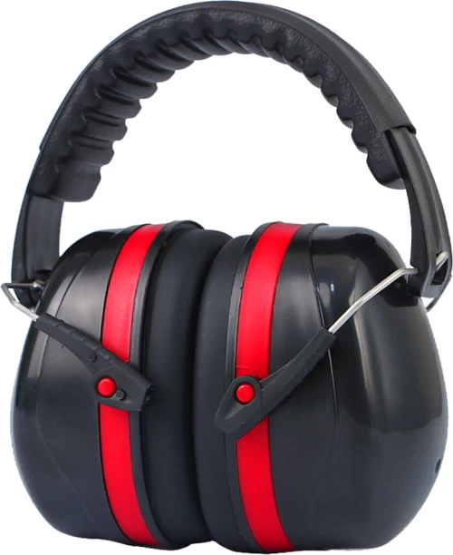 ALANES Adjustable Noise Reduction Safety Ear Muffs Over The Head Cushion padded Headband Ear Muff