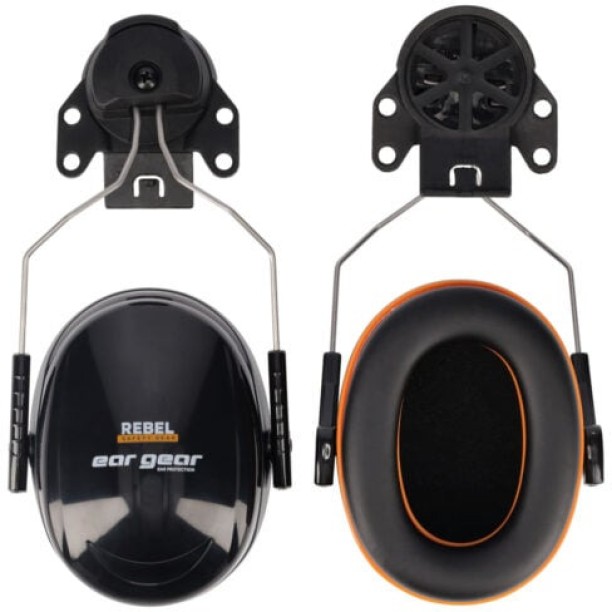 Rebel Ear Gear Helmet Mount Ear Muff