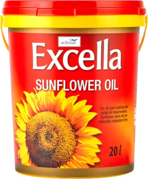Excella sunflower cooking oil Sunflower Oil Plastic Bucket