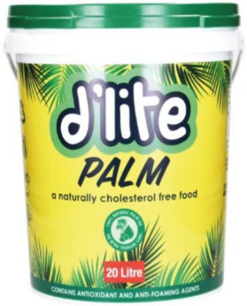 D'Lite Palm Cooking Oil Palm Oil Plastic Bucket
