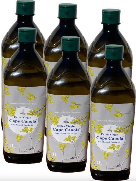 Cape Canola 6-Pack Canola Oil Plastic Bottle