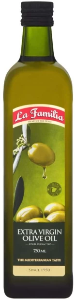 La Familia Extra Virgin Olive Oil Glass Bottle