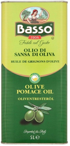 Basso Pomace Olive Oil Tin