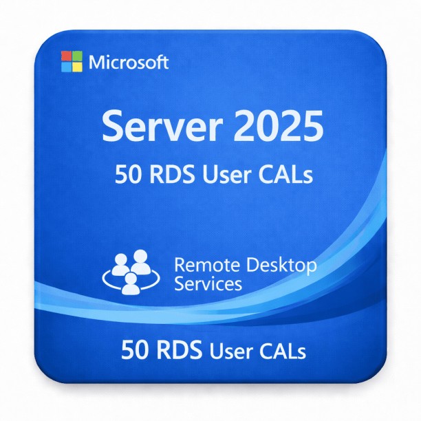 Windows Server 2025 50 USER RDS CALs