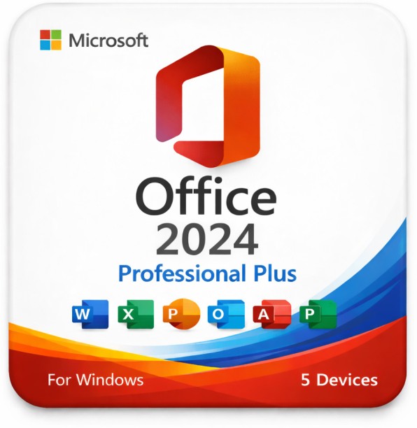 Microsoft Office 2024 Professional - 5 Devices