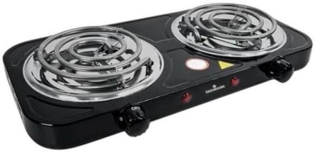 Digimark Electric Two Hot Plate Stove Electric Coil Stove