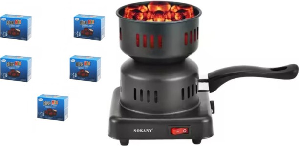 Sokany Electric Stove Coil and Coal 5XCombo Electric Coil Stove