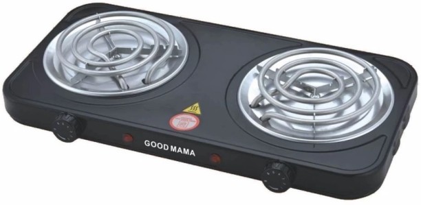 Good mama Electric Stove (Double) for cooking, Hot Plate Stove Electric Coil Stove
