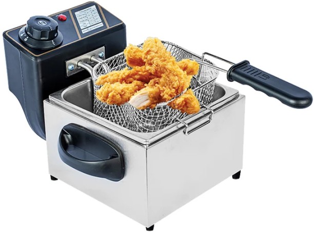 Digimark Mini 2 Litre stainless steel single tank Electric Deep Fryer for Home use 2 L Electric Deep Fryer