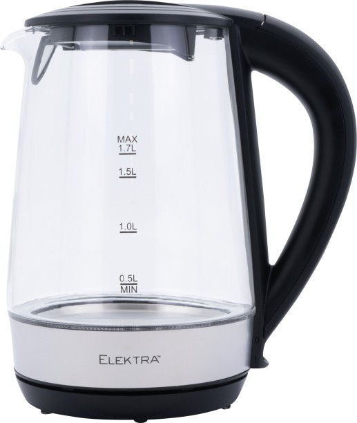 Elektra 1.7L GLASS KETTLE Electric Kettle