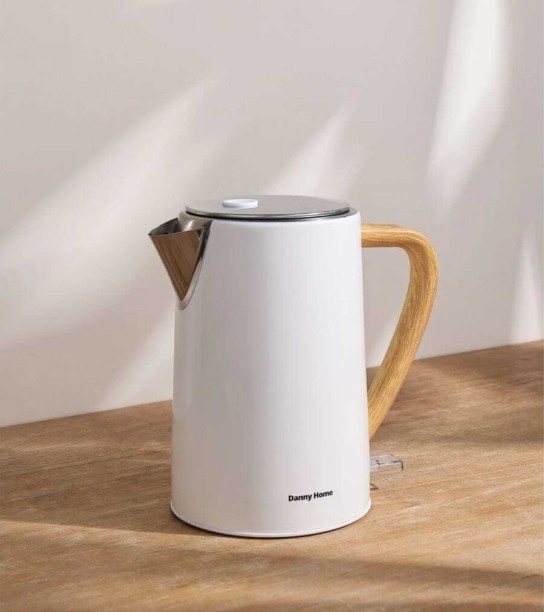 Danny Home White Kettle 1.7L Electric Kettle
