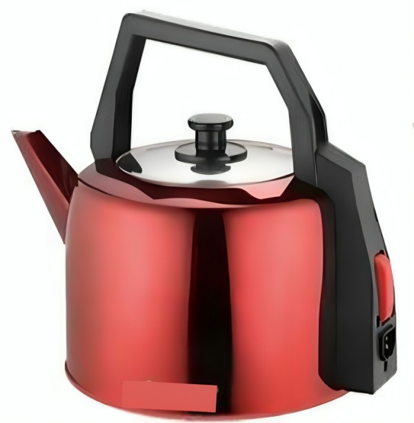 SMTE Electric Stainless Steel Kettle - Red Electric Kettle