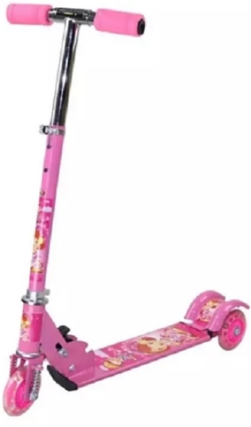 Deals online Kids Adjustable Height Scooter With LED Wheels Scooter Ride On
