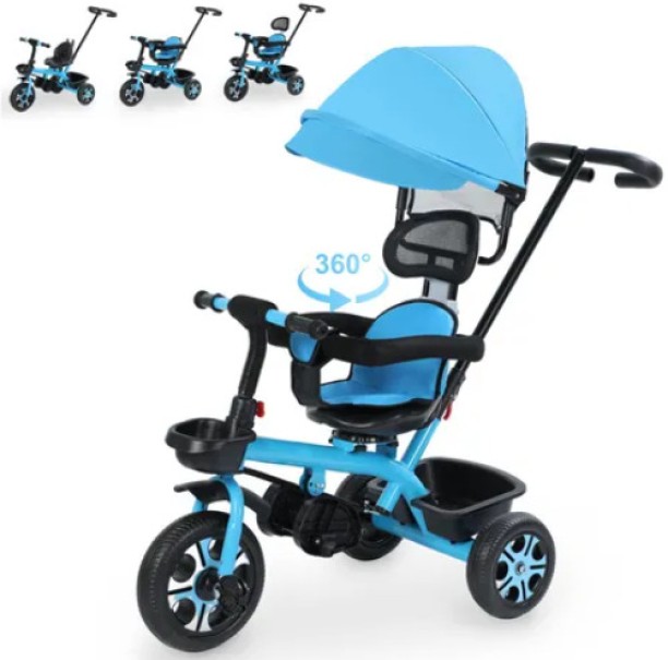 R AND E Baby 2in1 Tricycle Stroller Bike Ride On