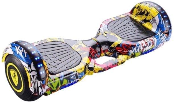 AK 6.5 Inch Smart Auto Balance Hoverboard With Bluetooth Speaker Bike Ride On