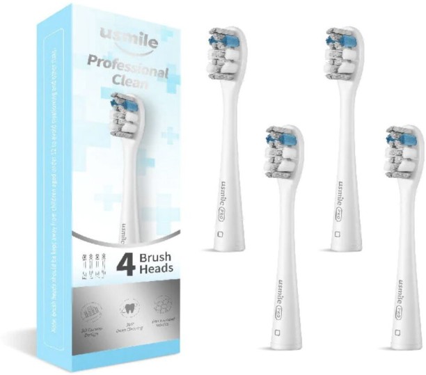 usmile usmile Professional Clean Brush Head - White Electric Toothbrush