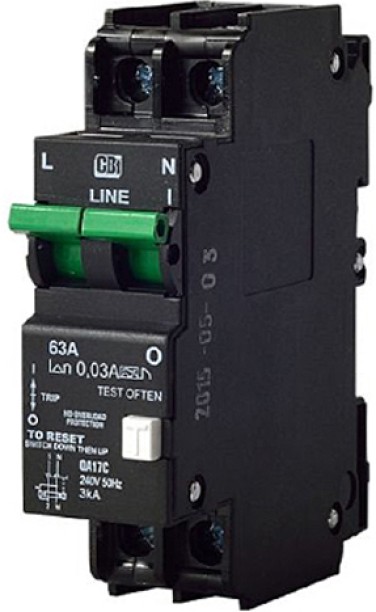 CBI Top Hat Rail Ground Fault Circuit Interrupters