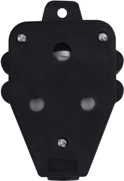 Selectrix Rubber Janus Three Pin Plug