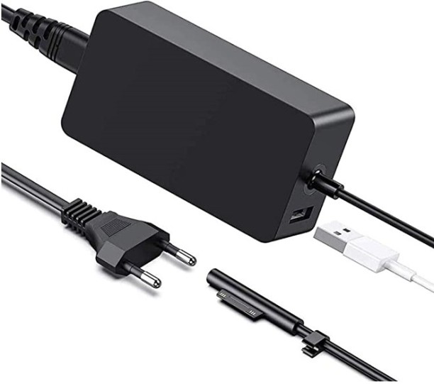 DW Replacement Laptop Charger For Microsoft Surface 15V 2.58A ( 44W ) Two Pin Plug