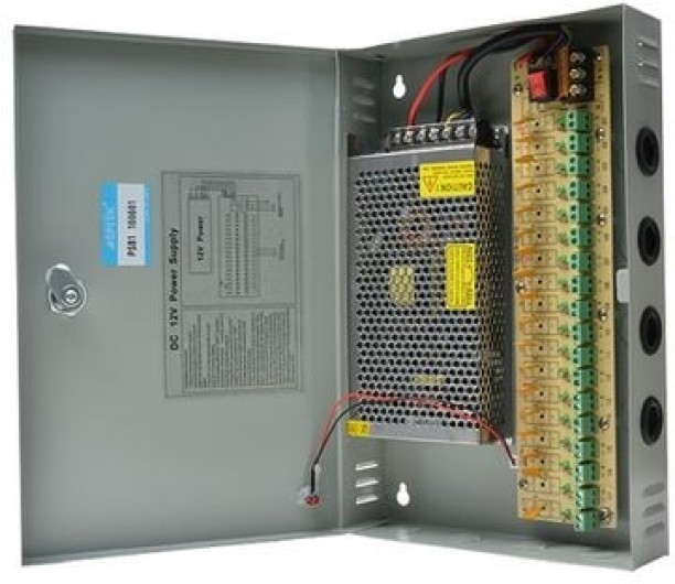 DW 18 Camera 18 Channel 12V Dc Power Supply 30A Power Plug