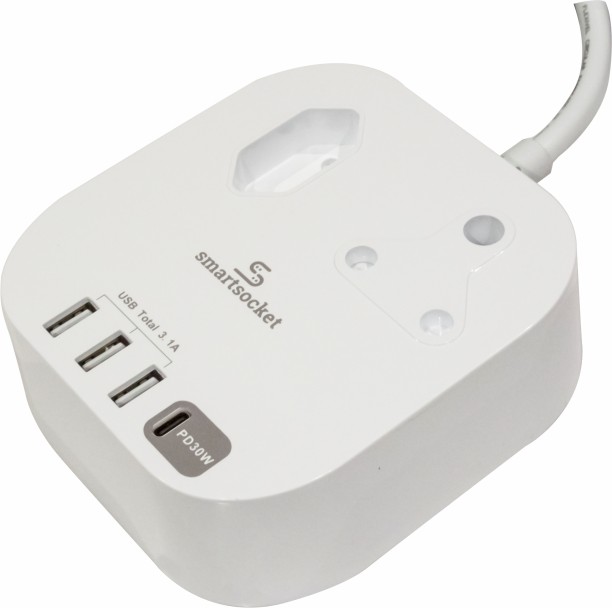 Smartsocket Compact USB Hub with PD Technology 3.1 Amp 3.1 A N Socket