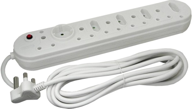 Alphacell Multiplug - 10 way with 5mcord-5x16a,4x5a+1xshuko Power Plug