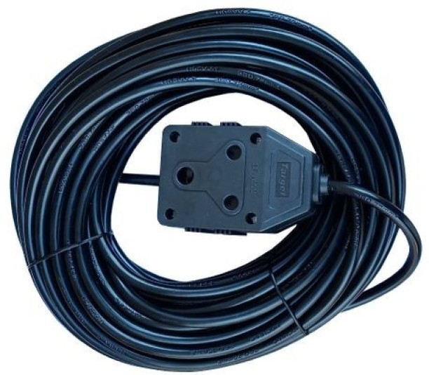 20M EXTENSION CABLE BLACK Power Plug