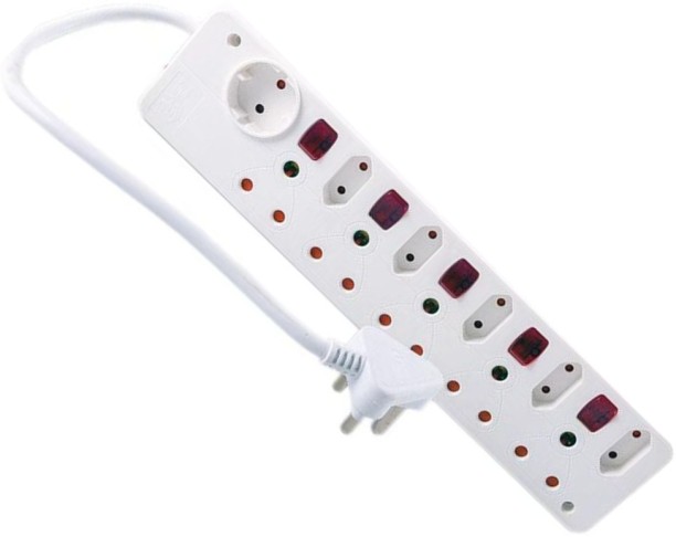 United Electrical 11 Way Multiplug With Switches 16 A M Socket