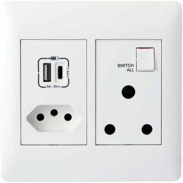 Legrand PYMONU44WHT 16 A M Socket