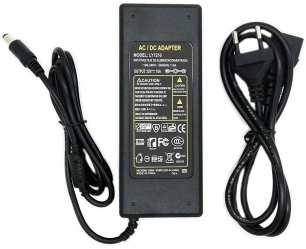 Royal Power High Quality 10A 12V 120W AC To DC Adapter Power Supply Unit / Transformer With LED Light Indicator. 10 A Combination  Electrical Switch