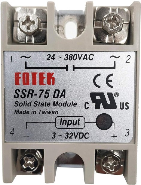 Fotek SSR-75DA 32 A Automatic  Electrical Switch