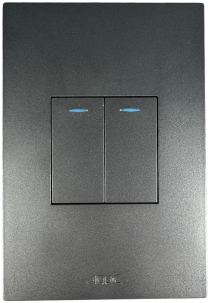 ACDC M724-2L-1W-SL 16 A Manual  Electrical Switch