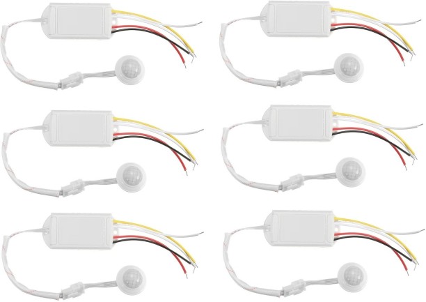 FiveStar 6 Modules of 360° Wide-Angle PIR Motion Sensor Switch / Module Automation Systems. Recessed Flush Control Switch Motion Sensor Module. AC220V Brand New Products For Easy Automation. Collections Are Allowed. 3 A Automatic  Electrical Switch