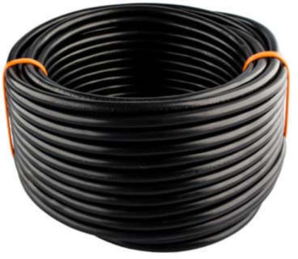 Extreme Commerce PVC 2.5 sq mm Black 100 m Wire