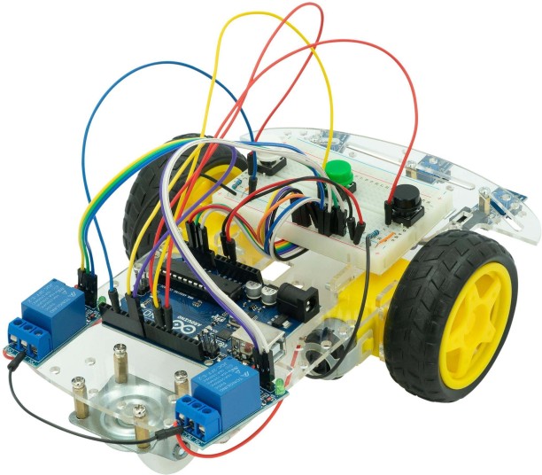 Resolute ROBOTCARV Motor Control Electronic Hobby Kit