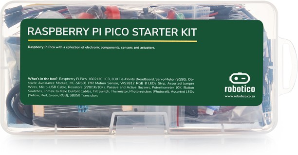 Robotioc Raspberry Pi Pico Starter Kit Electronic Components Electronic Hobby Kit