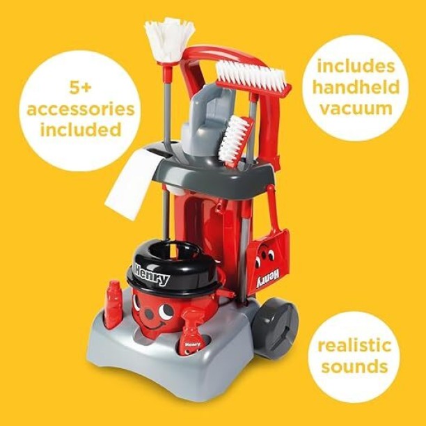 laceys HENRY DELUXE CLEANING TROLLEY Power Supply Electronic Hobby Kit