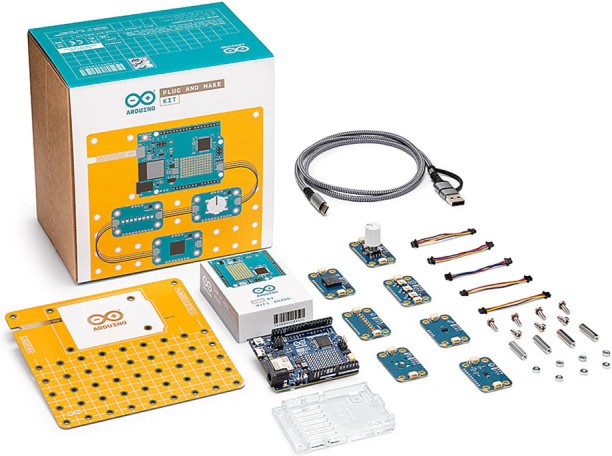 Arduino Plug and Make Kit [AKX00069] Educational Electronic Hobby Kit