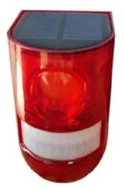 Solar Alarm Lamp 129db Flood Lamp Emergency Light